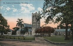 St. Andrew's Cathedral, Honolulu, Hawaii Postcard