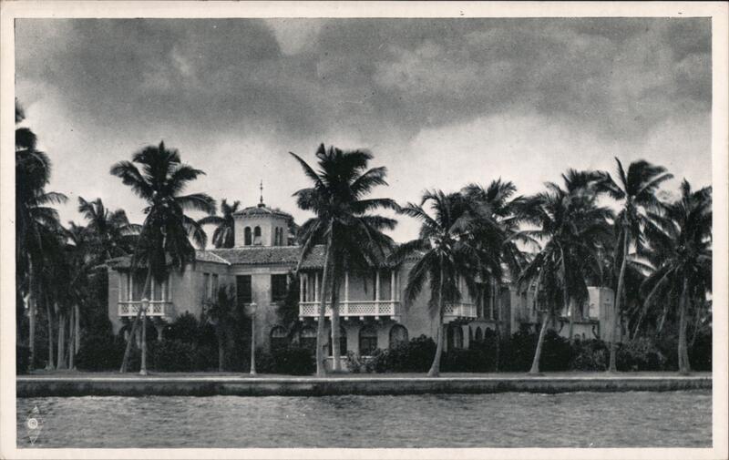 Home of Colonel E. H. R. Green, Star Island, Miami Beach, Florida