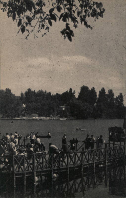Lake Ellis from the Camp Dock, Camp Unity, Wingdale, NY New York