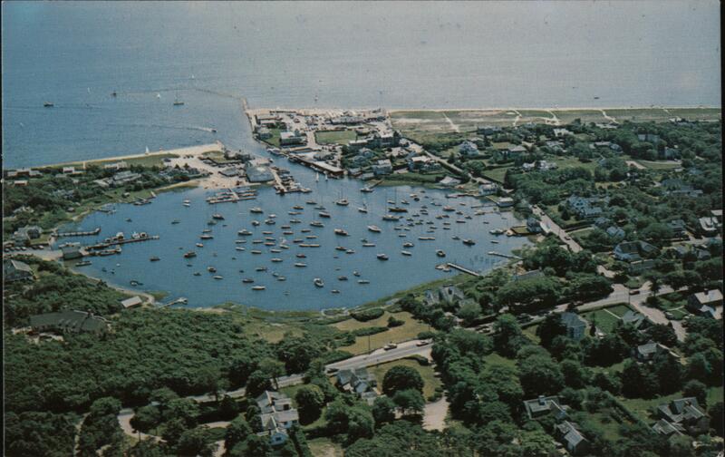 Aerial View of Wychmere Harbor, Harwich Port Massachusetts