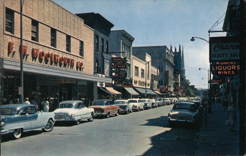 Street Scene Troy New York