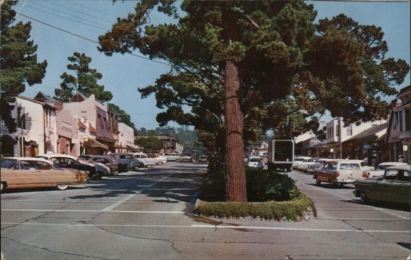 Ocean Avenue Carmel California John H. Atkinson