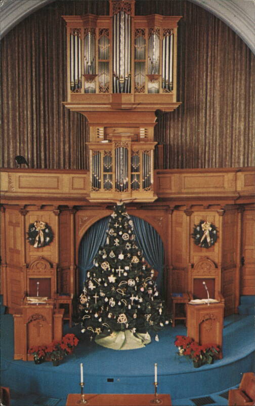 Ashland Ave. Baptist Church Christmas Decor, Toledo, OH Ohio