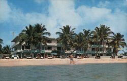 Rutger's Motor Lodge on Key Colony Beach, Florida Postcard
