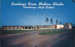 Anchorage High School Postcard