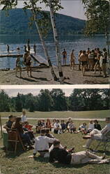 Silver Lake, Congregational Conference Center, Sharon, CT Postcard