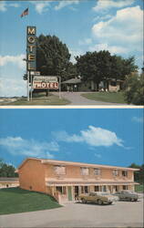 Acorn Lodge Motel, Lakeville, Minnesota Postcard