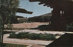 Foothill College Amphitheater in the Fine Arts Courtyard Postcard