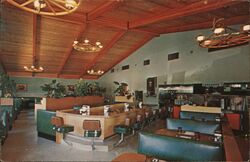 Gillett's Restaurant, Escondido, California Postcard