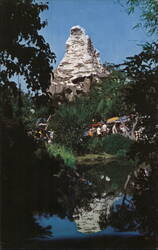 Matterhorn Mountain, Disneyland Postcard