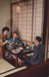 Nikko Sukiyaki Restaurant Postcard