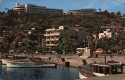 Luxury Hotels from the Malecon, Acapulco, Mexico Postcard