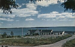 Arcadia Motel, Bay of Fundy, New Brunswick Postcard
