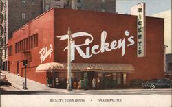 Rickey's Town House Postcard