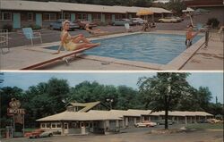 Key Motel, Nashville, Tennessee Postcard