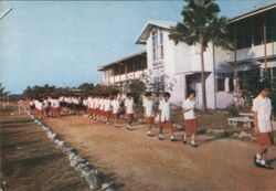 Sammuk Christian Academy, Bang Saen, Thailand Postcard