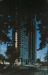 The 800 Apartment Building, Louisville, Kentucky Postcard