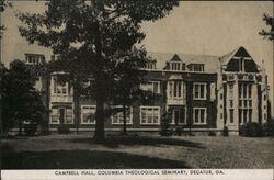 Campbell Hall, Columbia Theological Seminary, Decatur, GA Postcard