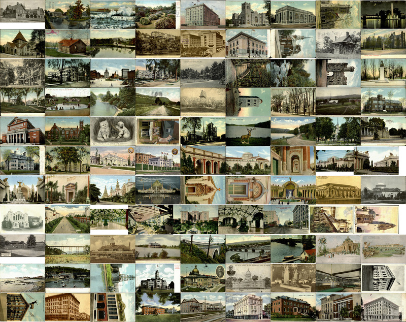 Lot of 300 Original Antique Postcards Divided Back c1910