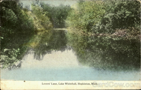 Lovers' Lane,Lake Whitehall Hopkinton Massachusetts