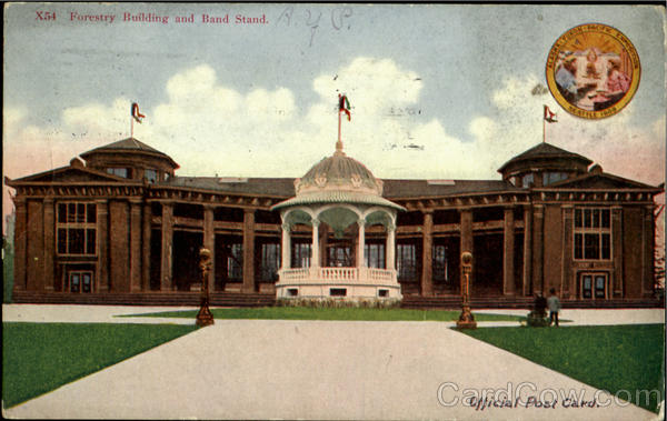 Forestyy Building And Band Stand Seattle Washington