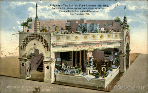 Ridgway'S Tea Exhibit, Food Products Building San Francisco California