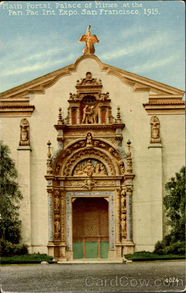 Main Portal,Palace Of Mines San Francisco California