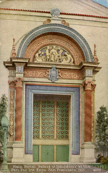 Main Portal,Palace Of Education San Francisco California
