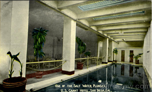 One Of The Salt Water Plunges San Diego California