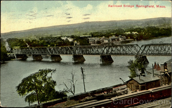 Railroad Bridge Springfield Massachusetts