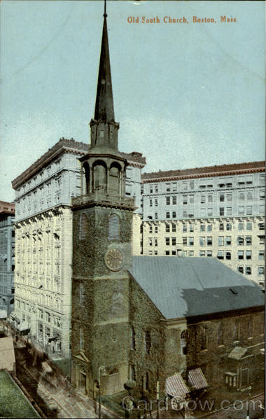 Old South Church Boston Massachusetts