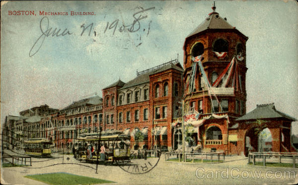 Mechanics Building Boston Massachusetts