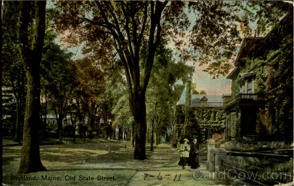 Old State Street Portland Maine