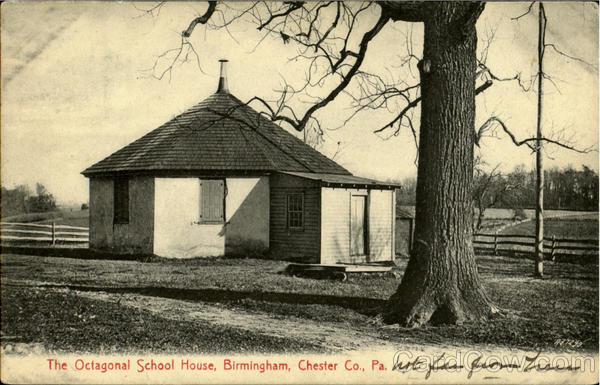The Octagonal School House Birmingham Pennsylvania
