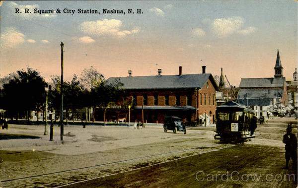 R.R.Square & City Station Nashua New Hampshire