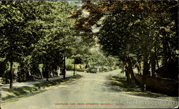Neptune And Ober Streets Beverly Massachusetts