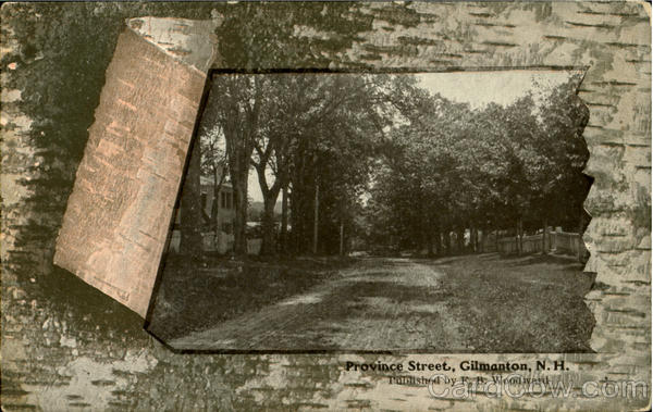 Province Street Gilmanton New Hampshire