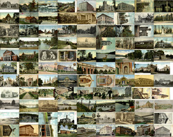 Lot of 300 Original Antique Postcards Divided Back c1910 Postcard