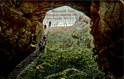 Mammoth Caoe Entrance,Looking Out Postcard