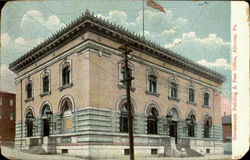 Government Building & Post Office Altoona, PA Postcard Postcard