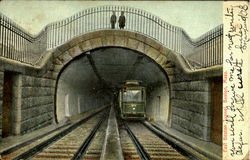 East Boston Tunnel Postcard