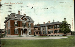 Lowell General Hospital Massachusetts Postcard Postcard
