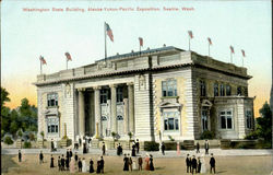 Washington State Building Postcard