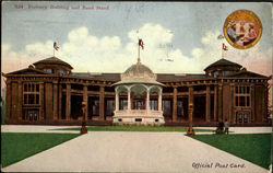 Forestyy Building And Band Stand Postcard