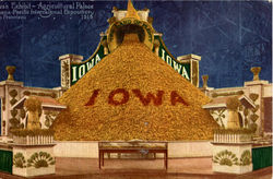 IOWA "River of Corn" San Francisco, CA Postcard Postcard