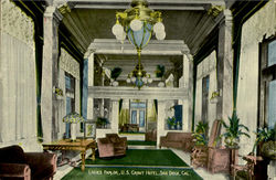 Laides Parlor Postcard