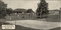 A Recreation Sport Hershey Chocolate Co Postcard