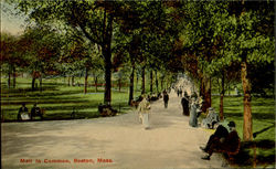 Mall In Common Postcard