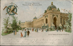 Corner Palace of Varied Industries Postcard