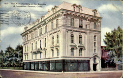 The New Building Of The Knights Of Columbus Postcard